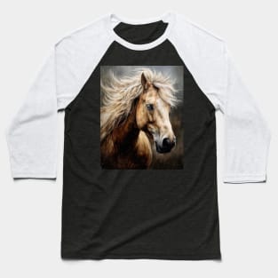 Beautiful Palomino Horse Baseball T-Shirt